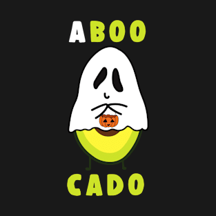 Funny Aboocado Avocado Ghost Halloween Gift T-Shirt