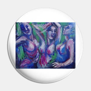 Friends - Girls Clubbing Pin