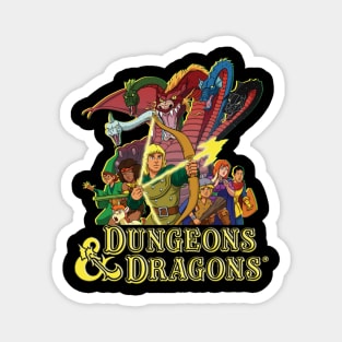 DND ANIMATED DUNGEONS DRAGONS Magnet