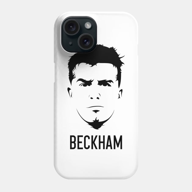 David Beckham Phone Case by InspireSoccer