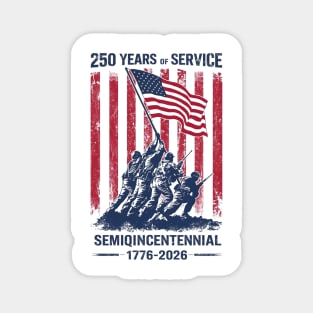 250th Anniversary Celebration 250 Years USA Magnet
