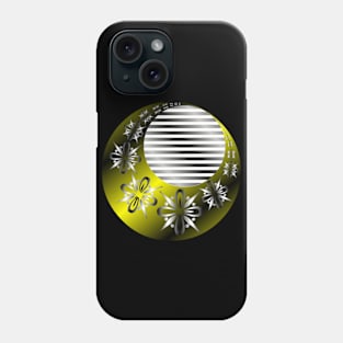 Ornamental waning moon Phone Case