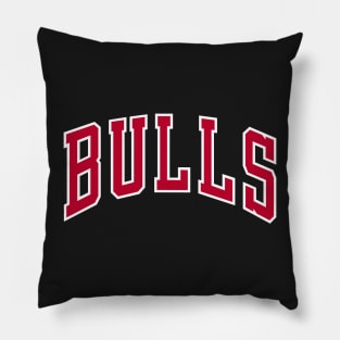 BULLS Basketball logo Pillow