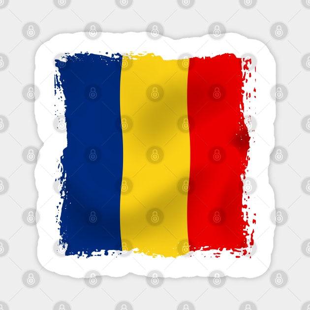 Romania artwork Magnet by SASTRAVILA