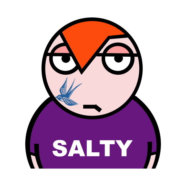 Salty trouble by Cheeky Greetings