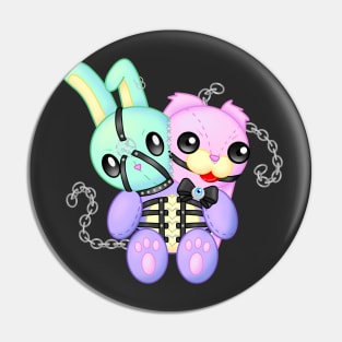 Naughty Plushie Pin