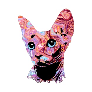 Pinky Sphynx Cat 683 T-Shirt