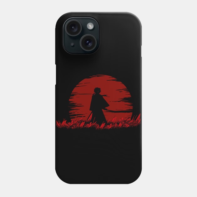 Dark moon samurai master Phone Case by lonelyweeb