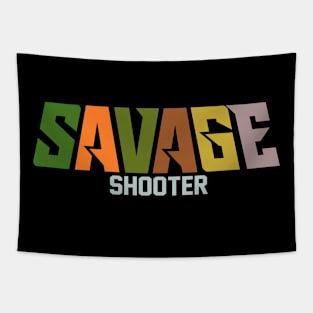 Basket Lovers Savage Shooter Tapestry