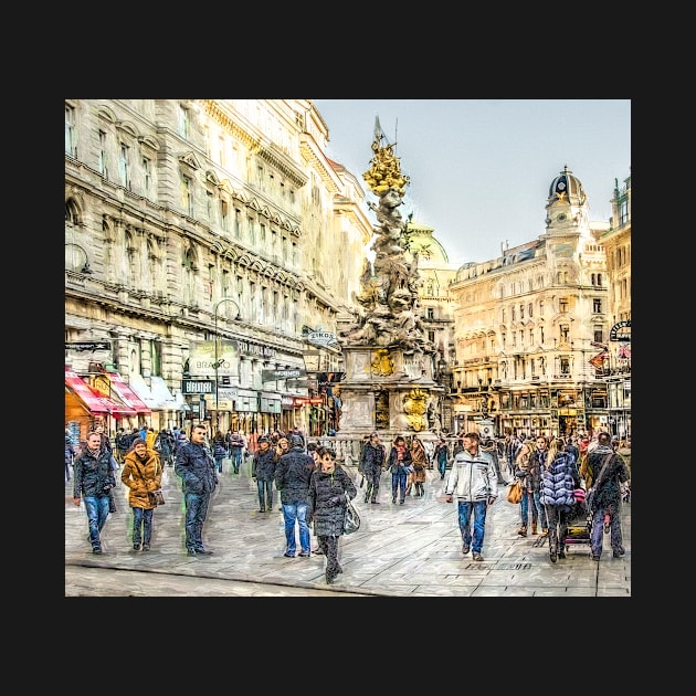 The Graben in Vienna by Tarrby