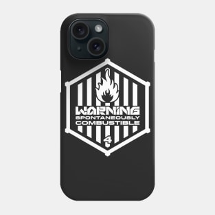 Warning: Spontaneously Combustible Phone Case