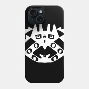 Findigo native owl judge - buhguilt - Phone Case