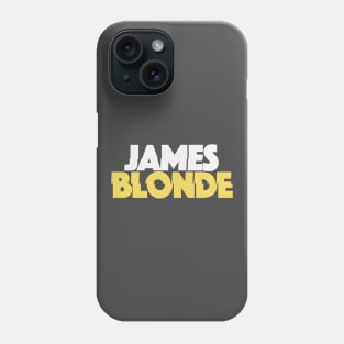 James Blonde Classic Logo Merch Phone Case