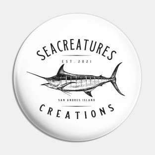 Blue Marlin Seacreatures Pin