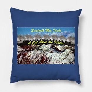 Sawtooth Mountains, Idaho Pillow