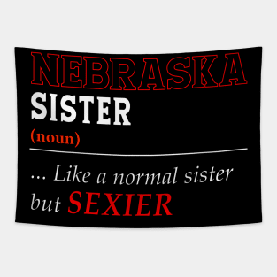 Nebraska Normal Sister Tapestry