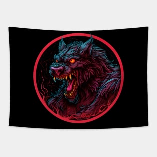 Bloody Werewolf Tapestry