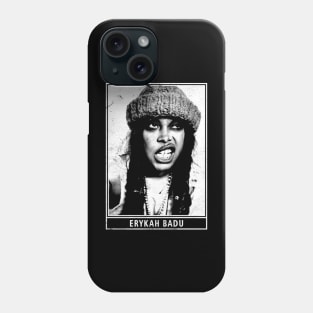 Erykah Badu // Vintage Distressed Phone Case