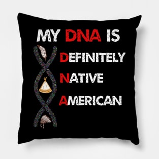 Native american DNA Pillow