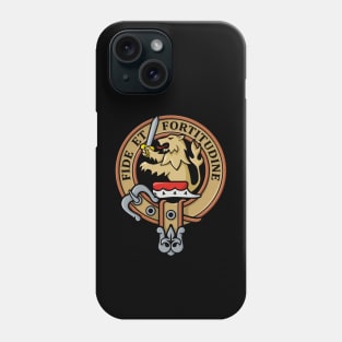 Clan Farquharson Crest Phone Case