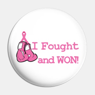 I Fought and Won! Pin