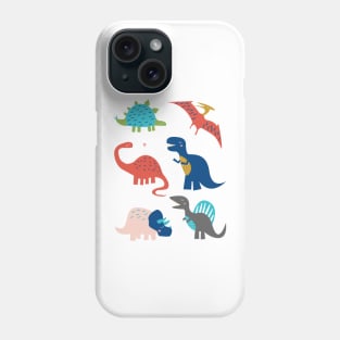 Our favorite dinosaurs Phone Case