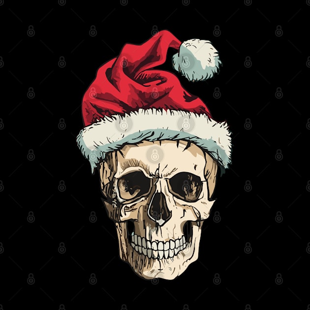 Christmas skull by NerdsbyLeo