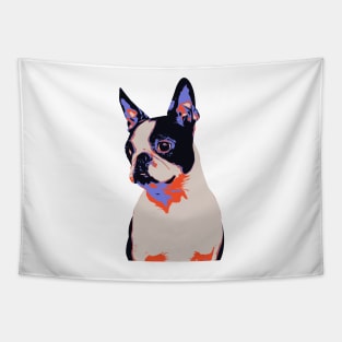 French Bulldog Retro Art Tapestry