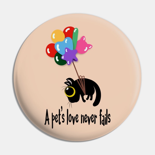 Gatito y Globos Pin by leeloolook