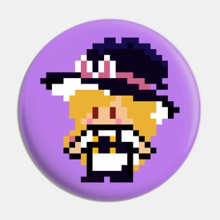 Le Mini Gensokyo - Unfinished Dream of All Living Ghost Touhou 19 Marisa Kirisame NO BACK DESIGN Pin