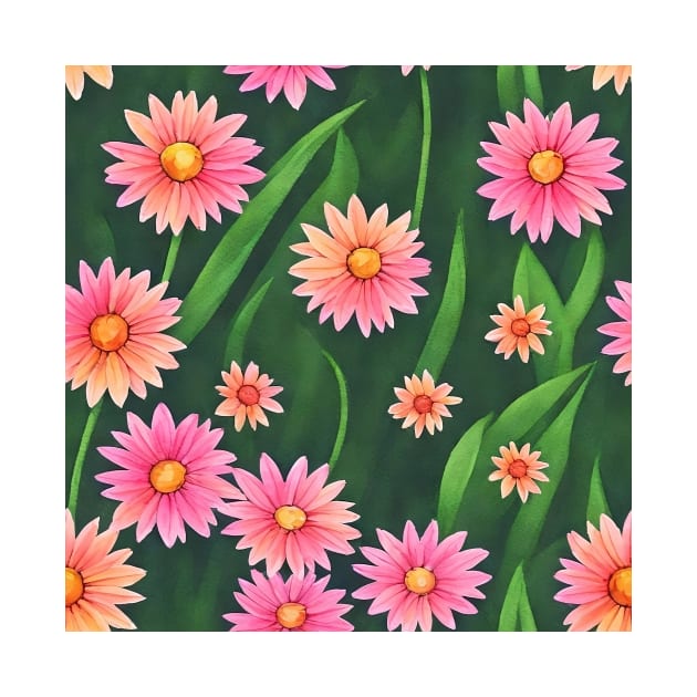 Pink Daisies by Sage Harper