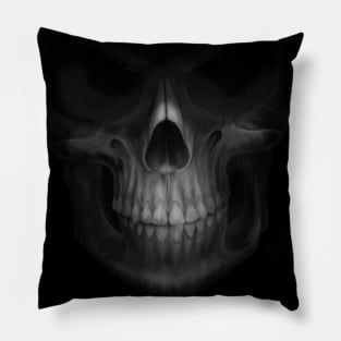 HALFTONE SKULL Pillow