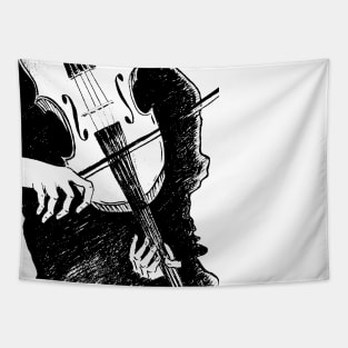 Violinist Tapestry