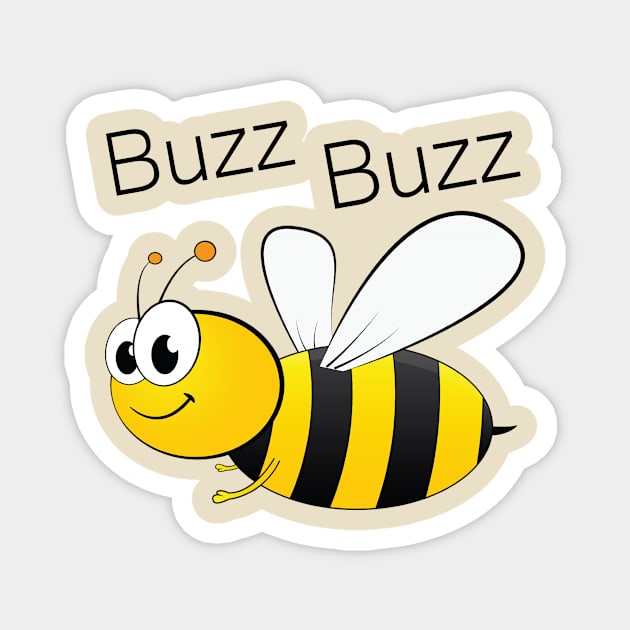 Buzz Buzz!! Magnet by Water Boy