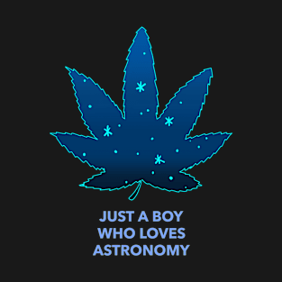 Just A Boy Who Loves Astronomy T-Shirt