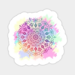 Pastel mandala Magnet