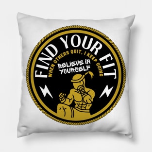 Find your fit. Pillow