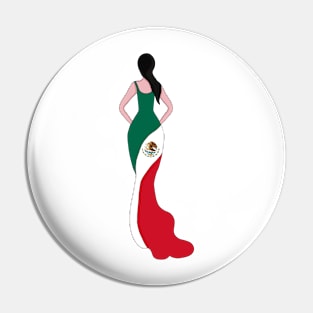 Mexico Woman Pin