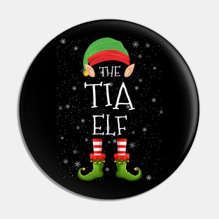 Tia Elf Family Matching Christmas Group Funny Pajama Xmas Pin