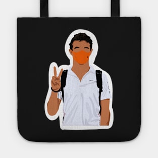 Lando Norris at the 2020 Belgian Grand Prix Tote