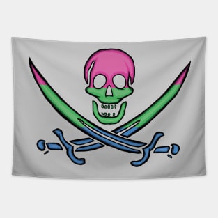 Polysexual Pirate Pride Tapestry