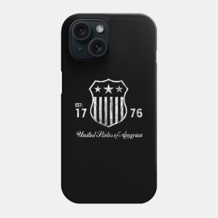 United States of Ameirca - Established 1776 Phone Case