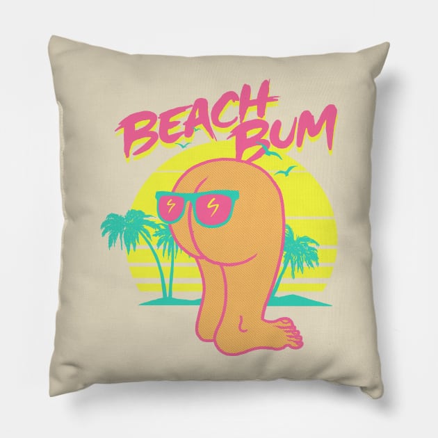 Beach Bum - Butt - Pillow