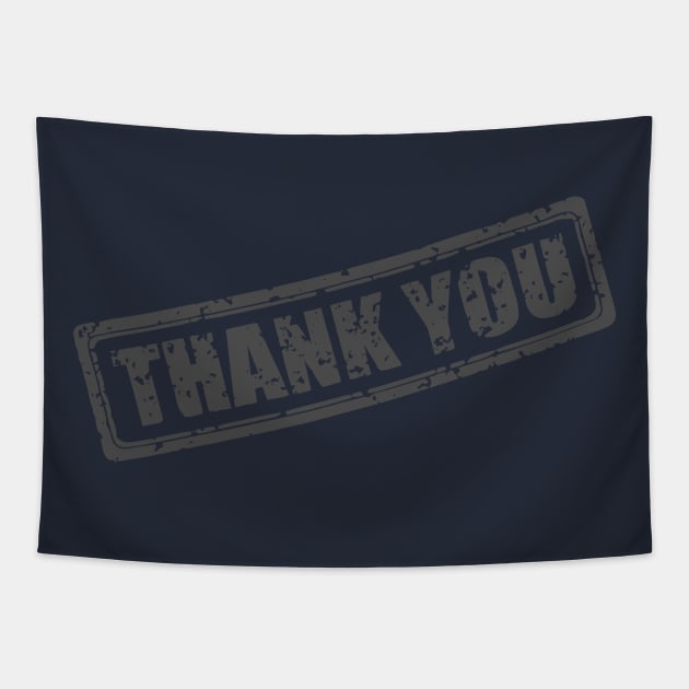 thank you Tapestry by CreativeIkbar Prints