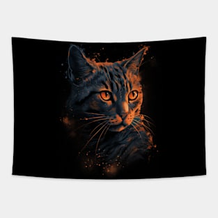 Cute Cat Miaw Tapestry