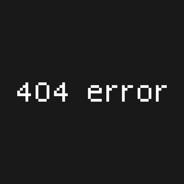 404 Error – Vaporwave Aesthetic by MeatMan