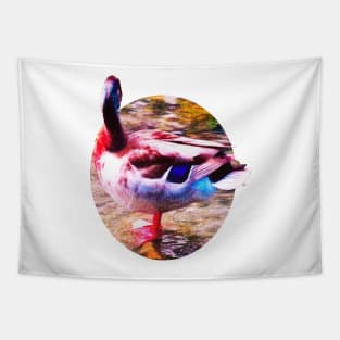 Duck on the Water Tapestry