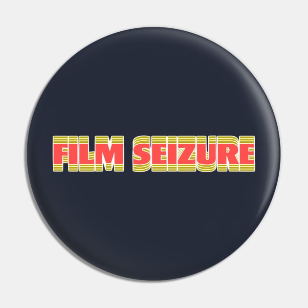 Film Seizure Shock Logo Pin by FilmSeizure