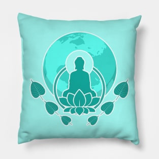 Meditating Buddha Metta Pillow