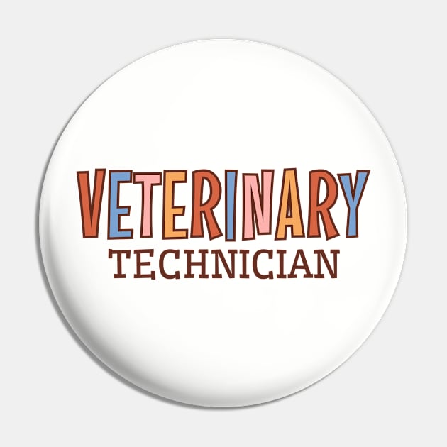 Veterinary Technician Graduation, Vet Tech School Pin by WaBastian